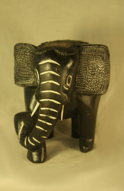 Wooden carved elephant